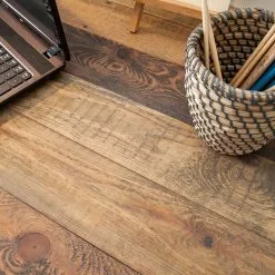 Ars manufacti Schreibtisch Tamati - Pinie massiv / Edelstahl - Pinie / Schwarz -Büromöbel Verkäufe schreibtisch tamati pinie massiv 4922256