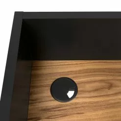 Temahome Schreibtisch Volga - Walnuss / Schwarz -Büromöbel Verkäufe schreibtisch volga 3605245