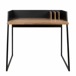 Temahome Schreibtisch Volga - Walnuss / Schwarz -Büromöbel Verkäufe schreibtisch volga 3605269