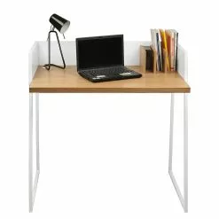 Temahome Schreibtisch Volga - Weiß / Eiche -Büromöbel Verkäufe schreibtisch volga weiss eiche 1441930