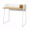 Temahome Schreibtisch Volga - Weiß / Eiche -Büromöbel Verkäufe schreibtisch volga weiss eiche 1441938