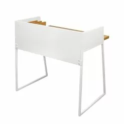 Temahome Schreibtisch Volga - Weiß / Eiche -Büromöbel Verkäufe schreibtisch volga weiss eiche 1441942