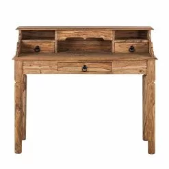 Wolf-Möbel Sekretär Bombay I - Sheesham massiv - Natur -Büromöbel Verkäufe sekretaer bombay i sheesham massiv natur 1429040