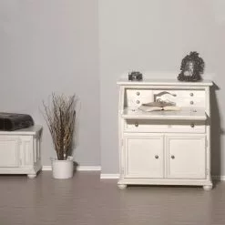 Montreux Sekretär Palermo - Antikweiß 18 Montreux Sekretär Palermo - Antikweiß -Büromöbel Verkäufe sekretaer palermo tulipe teilmassiv weiss 3512229