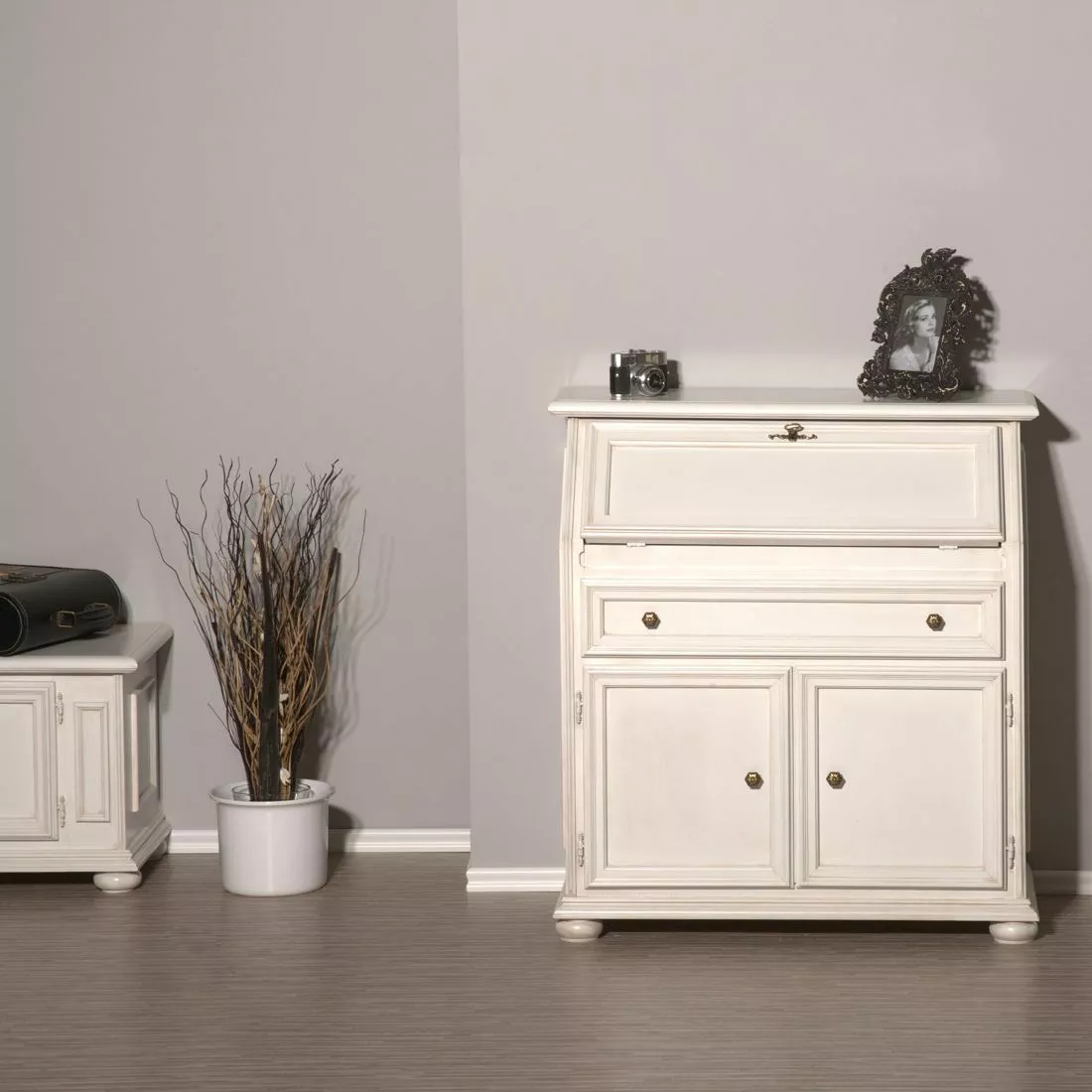 Montreux Sekretär Palermo - Antikweiß 9 Montreux Sekretär Palermo - Antikweiß – Bild 7