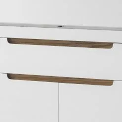 Mørteens Sekretär Tenabo - Matt Weiß / Asteiche -Büromöbel Verkäufe sekretaer tenabo matt weiss asteiche 4765704