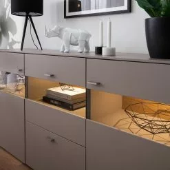 GWINNER Sideboard Anzio - Matt Fango / Balkeneiche - Mit Beleuchtung 18 GWINNER Sideboard Anzio - Matt Fango / Balkeneiche - Mit Beleuchtung -Büromöbel Verkäufe sideboard anzio mit beleuchtung matt fango balkeneiche 4626252