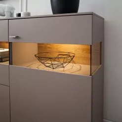 GWINNER Sideboard Anzio - Matt Fango / Balkeneiche - Mit Beleuchtung 19 GWINNER Sideboard Anzio - Matt Fango / Balkeneiche - Mit Beleuchtung -Büromöbel Verkäufe sideboard anzio mit beleuchtung matt fango balkeneiche 4626256