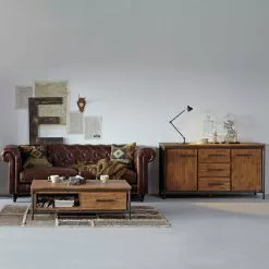 Ars manufacti Sideboard Atelier - Akazie teilmassiv -Büromöbel Verkäufe sideboard atelier akazie teilmassiv 2109510