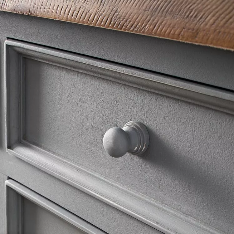 Maison Belfort Sideboard Balignton I - Kiefer massiv - Grau 14 Maison Belfort Sideboard Balignton I - Kiefer massiv - Grau – Bild 12