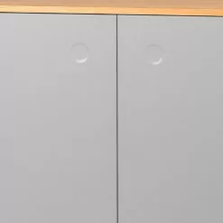 Tenzo Sideboard Dot I - Grau -Büromöbel Verkäufe sideboard dot i eiche teilmassiv grau 4148644