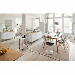 Tenzo Sideboard Dot I - Weiß -Büromöbel Verkäufe sideboard dot i eiche teilmassiv weiss 4163472