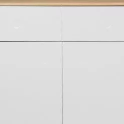 Tenzo Sideboard Dot II - Weiß -Büromöbel Verkäufe sideboard dot ii eiche teilmassiv weiss 4148716