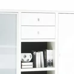 Loftscape Sideboard Emporior II - Weiß -Büromöbel Verkäufe sideboard emporior ii weiss glastuer satiniert 1554634