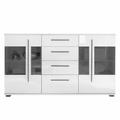 Roomscape Sideboard Farson - Hochglanz Weiß / Weiß