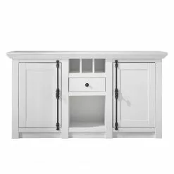 Maison Belfort Sideboard Geestland - Pinie Weiß Dekor