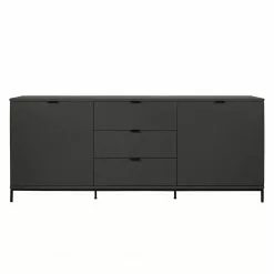 Studio Copenhagen Sideboard Harma II - Dunkelgrau -Büromöbel Verkäufe sideboard harma ii dunkelgrau 5170152