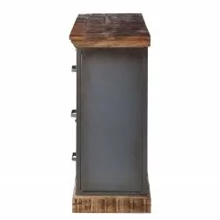 Ars manufacti Sideboard Hunter - Mango massiv / Metall - Mango / Blaugrau -Büromöbel Verkäufe sideboard hunter mango massiv metall mango blaugrau 4414516