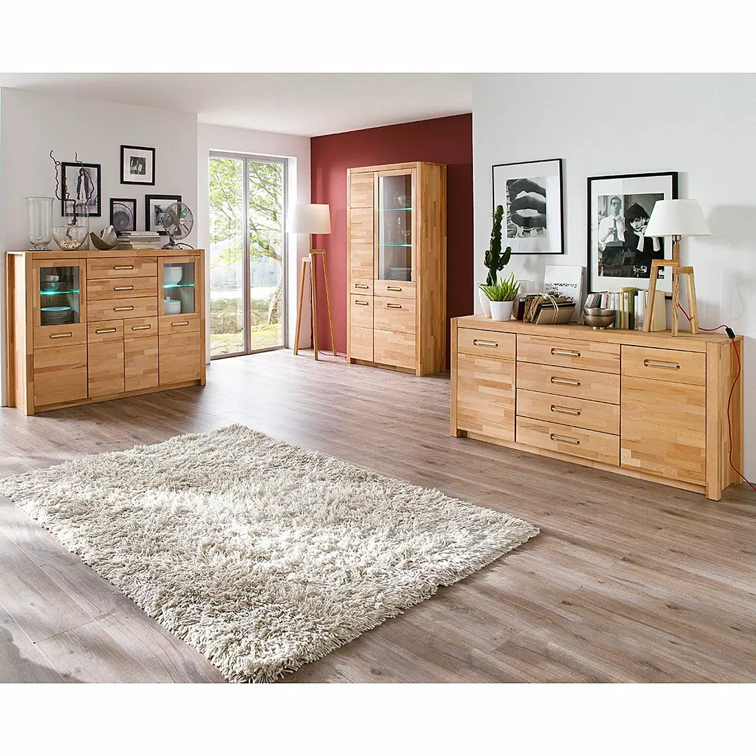 Ars Natura Sideboard Majona - Kernbuche 4 Ars Natura Sideboard Majona - Kernbuche – Bild 2