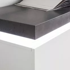 Fredriks Sideboard Namona III - Inkl. Beleuchtung - Beton Dekor / Weiß -Büromöbel Verkäufe sideboard namona iii inkl beleuchtung weiss anthrazit weiss anthrazit 4040332