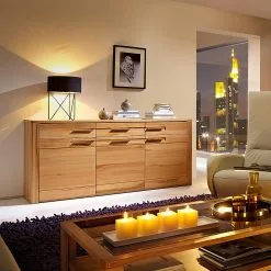 Ars Natura Sideboard NatureStar - Kernbuche teilmassiv -Büromöbel Verkäufe sideboard naturestar kernbuche teilmassiv 1427587