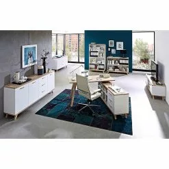 Germania Sideboard Neston II - Matt Weiß / Eiche Sanremo Dekor 16 Germania Sideboard Neston II - Matt Weiß / Eiche Sanremo Dekor -Büromöbel Verkäufe sideboard neston ii supermatt weiss eiche sonoma dekor 637578