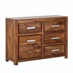 Ars Natura Sideboard Ohio I - Seesham massiv - gewachst 16 Ars Natura Sideboard Ohio I - Seesham massiv - gewachst -Büromöbel Verkäufe sideboard ohio breite 115cm sheesham massiv 1352001