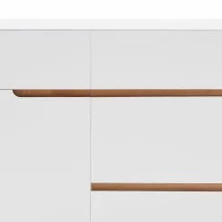 Mørteens Sideboard Tenabo - Matt Weiß / Asteiche -Büromöbel Verkäufe sideboard tenabo ii matt weiss asteiche 5237860