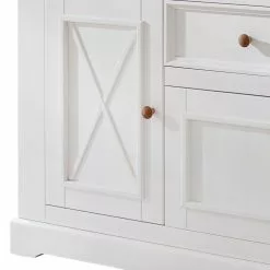 Maison Belfort Sideboard Ummanz I - Kiefer massiv - Kiefer Weiß -Büromöbel Verkäufe sideboard ummanz i kiefer massiv kiefer weiss kiefer honig 5087188