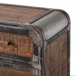 Ars manufacti Sideboard Wharton I - Akazie teilmassiv / Stahl -Büromöbel Verkäufe sideboard wharton i mango teilmassiv stahl 5212024