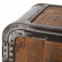 Ars manufacti Sideboard Wharton I - Akazie teilmassiv / Stahl -Büromöbel Verkäufe sideboard wharton i mango teilmassiv stahl 5212036