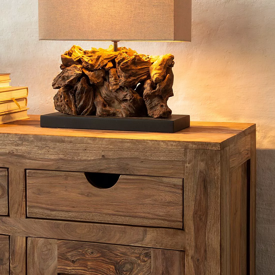 Wolf-Möbel Sideboard Yoga II - Sheesham massiv - Natur 14 Wolf-Möbel Sideboard Yoga II - Sheesham massiv - Natur – Bild 12