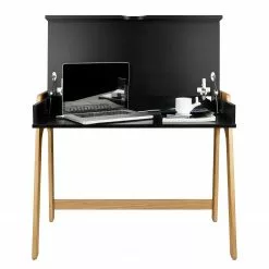 Temahome Schreibtisch Strömsund - Matt Schwarz / Eiche 19 Temahome Schreibtisch Strömsund - Matt Schwarz / Eiche -Büromöbel Verkäufe temahome buero 05 01 2017 4318924