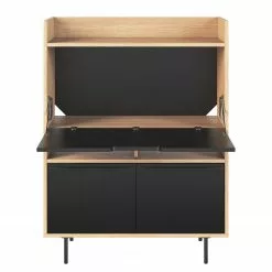 Temahome Sekretär Lomborg - Eiche / Matt Schwarz -Büromöbel Verkäufe temahome buero 05 01 2017 4318944