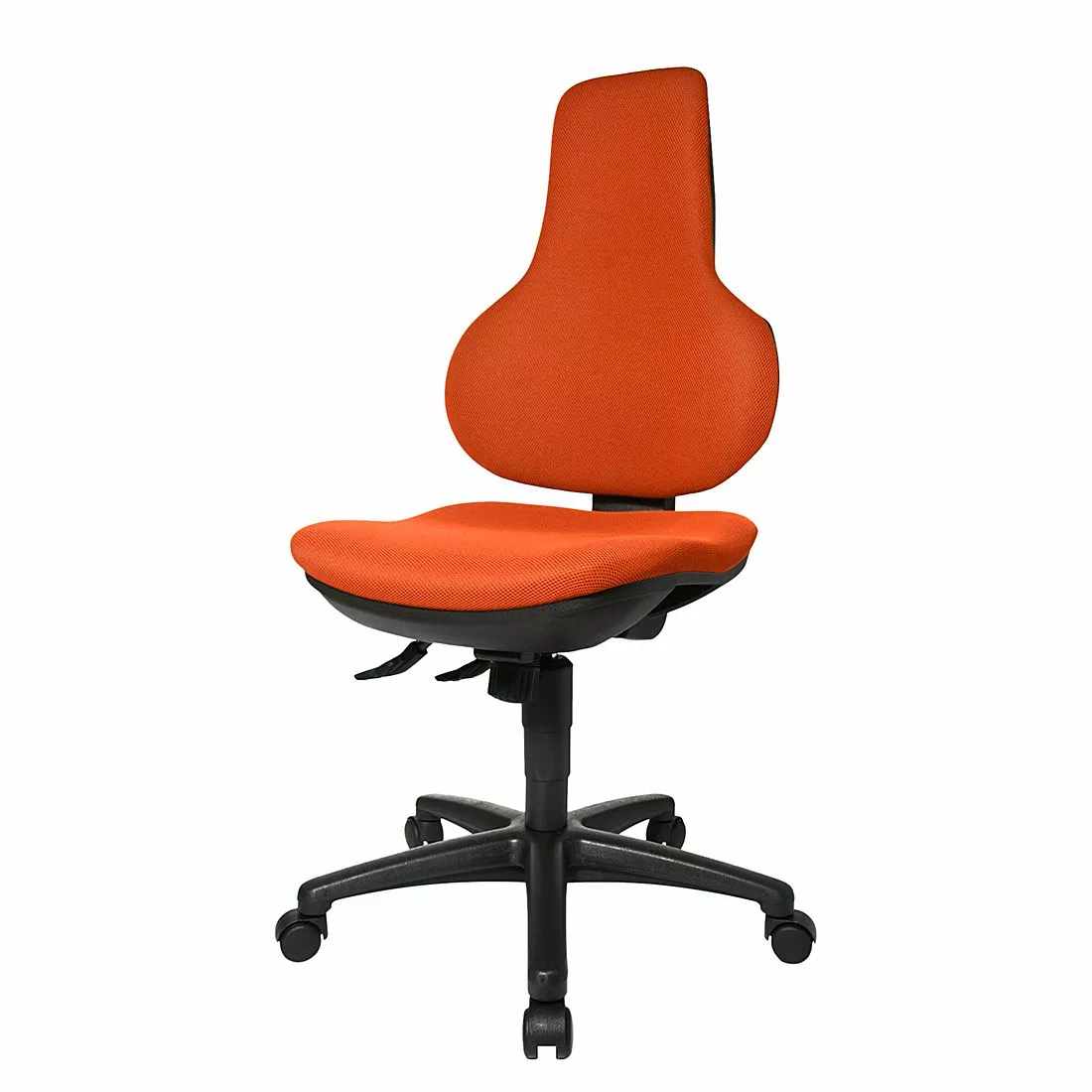 Topstar Bürodrehstuhl Ergo Point SY - Orange - Ohne Armlehnen 3 Topstar Bürodrehstuhl Ergo Point SY - Orange - Ohne Armlehnen