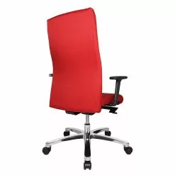Topstar XXL Bürodrehstuhl 150 kg Big Star 20 - Rot -Büromöbel Verkäufe topstar buero 10 11 2014 1162306