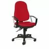 Topstar Trend 10 Drehstuhl - Kunstfaser / Kunststoff - Rot / Schwarz -Büromöbel Verkäufe topstar trend 10 drehstuhl rot m ts ast trd rot 1