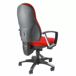 Topstar Trend 10 Drehstuhl - Kunstfaser / Kunststoff - Rot / Schwarz -Büromöbel Verkäufe topstar trend 10 drehstuhl rot m ts ast trd rot 3