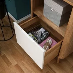 Studio Copenhagen Regal Loca - Höhe: 196 cm -Büromöbel Verkäufe wohnwand loca wildeiche teilmassiv 4920140