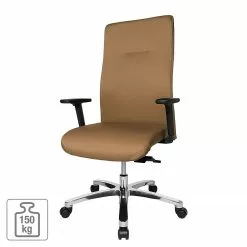 Topstar XXL Bürodrehstuhl 150 kg Big Star 20 - Braun -Büromöbel Verkäufe xxl buerodrehstuhl 150 kg big star 20 braun 5141296