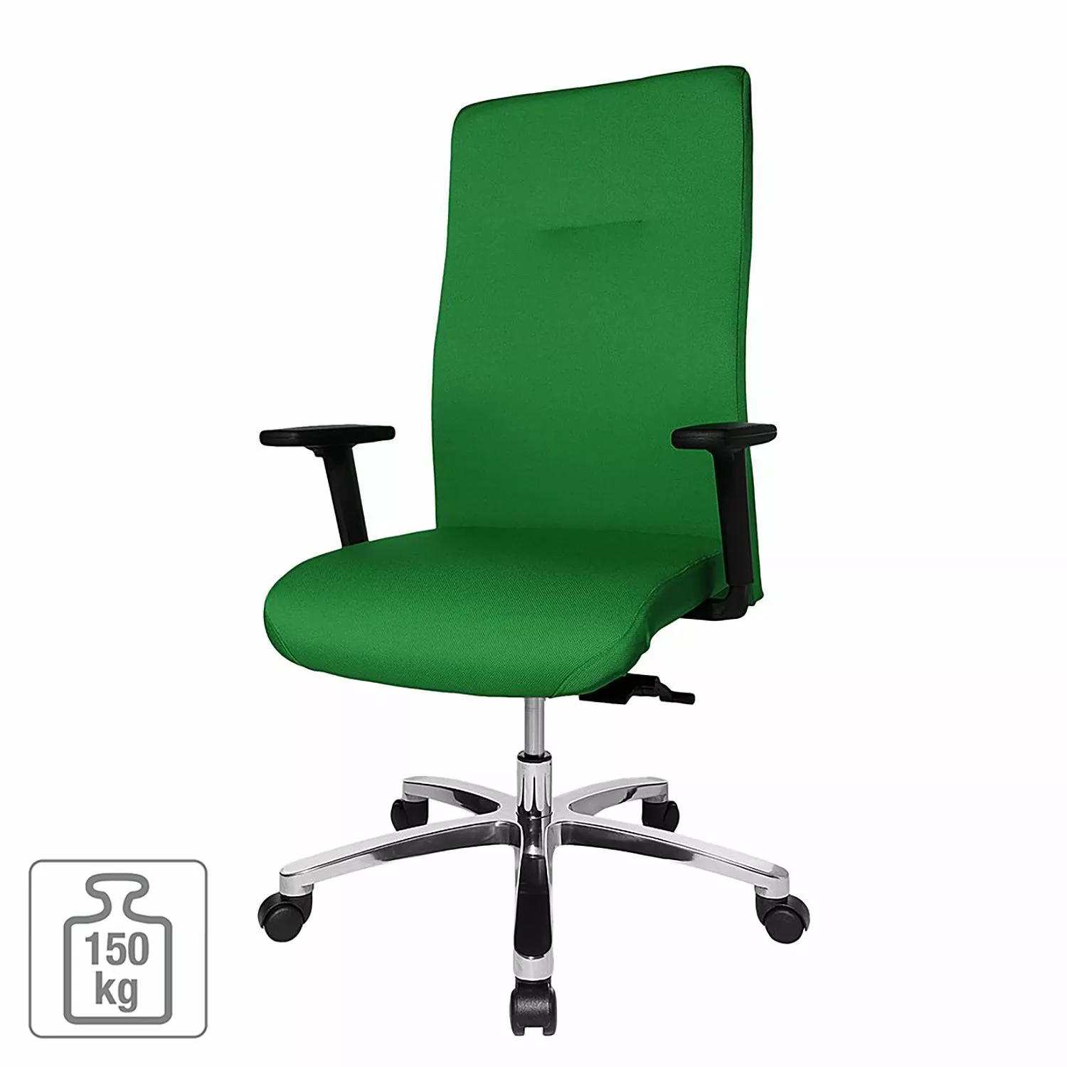 Topstar XXL Bürodrehstuhl 150 kg Big Star 20 - Grün 5 Topstar XXL Bürodrehstuhl 150 kg Big Star 20 - Grün – Bild 3
