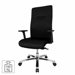 Topstar XXL Bürodrehstuhl 150 kg Big Star 20 - Schwarz -Büromöbel Verkäufe xxl buerodrehstuhl 150 kg big star 20 schwarz 5141276