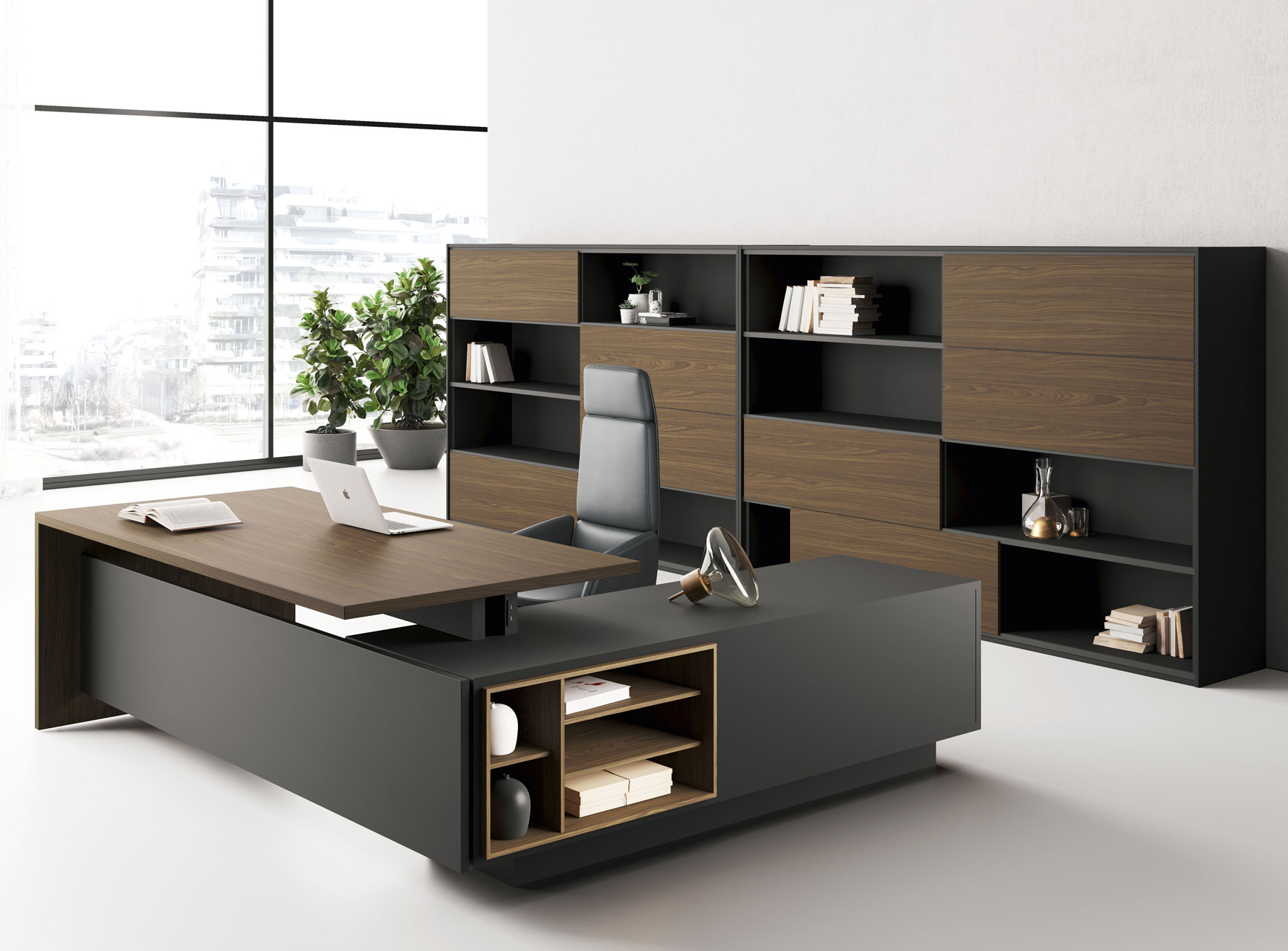 Büromöbel Verkaufsgeschäft -Büromöbel Verkäufe chefmoebel kompletset schreibitsch und schrank lewo